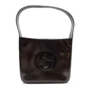 Gucci Hobo Bag Embossed Soho Brown